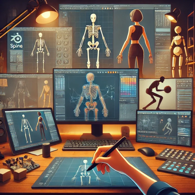 2d rigging animation software