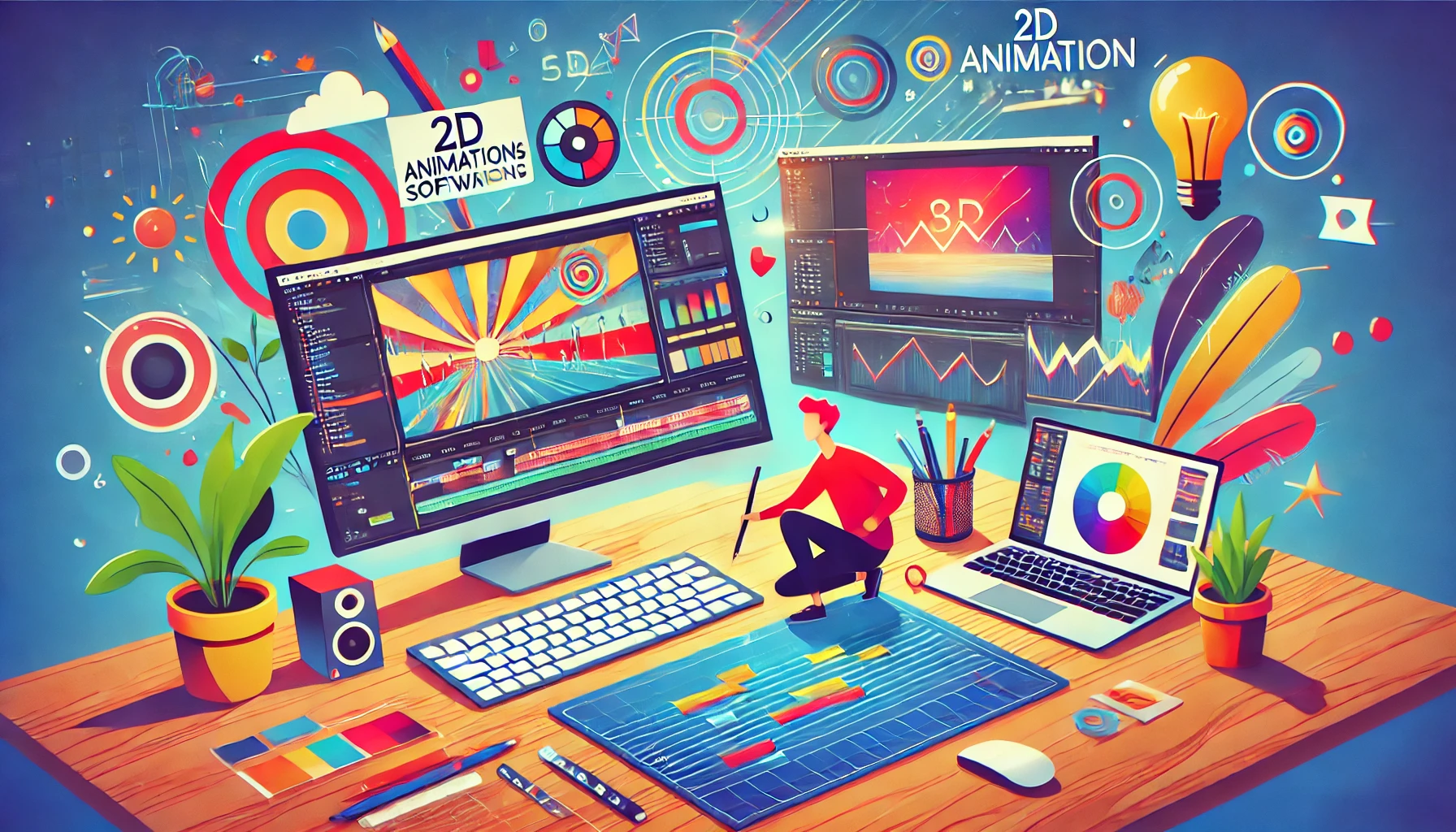 2d simple animation software