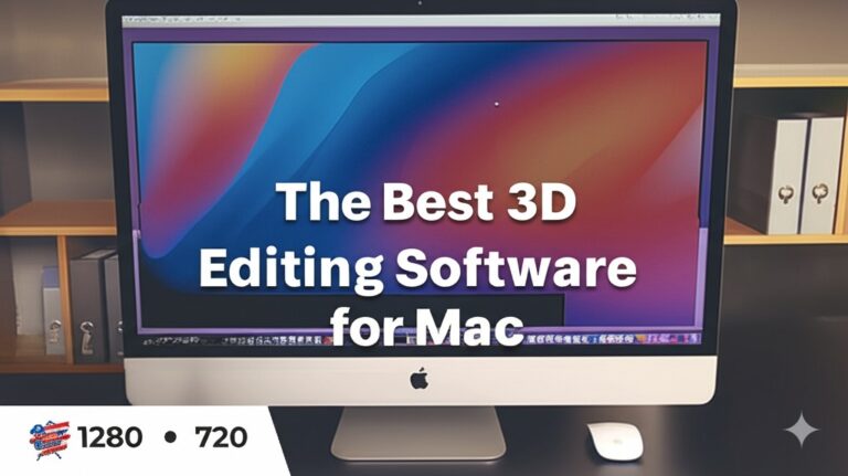 3d editing software for mac
