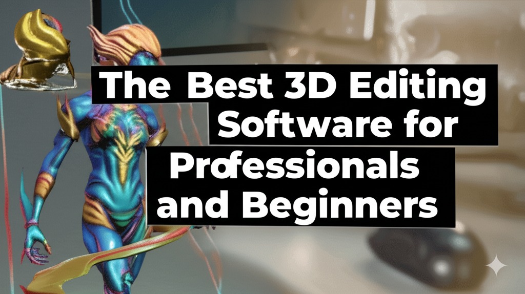 3d editing softwares