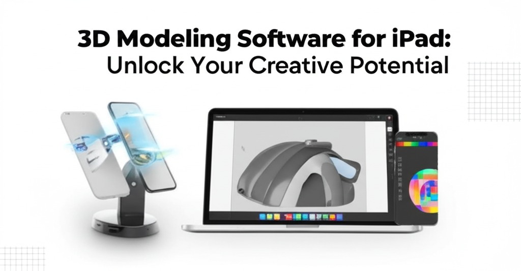3d modeling software for ipad