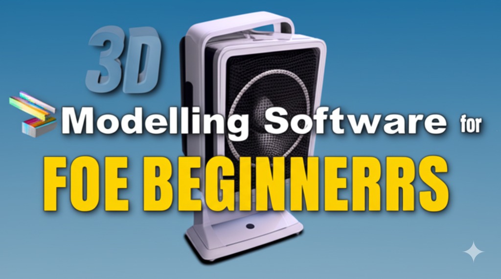 3d modelling software for beginners