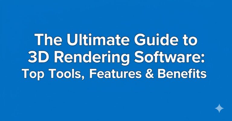 3d rendering software