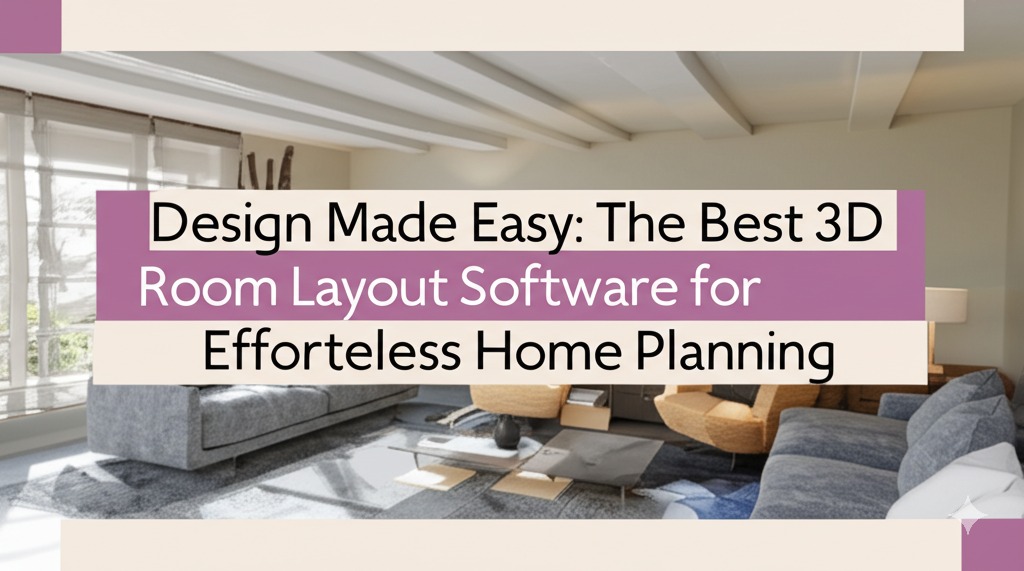 3d room layout software