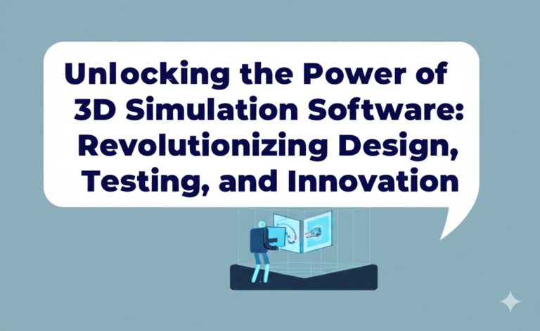 3d simulation software