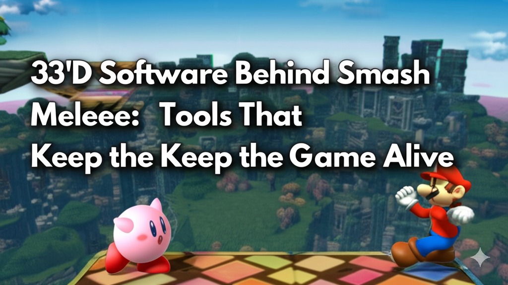 3d software used for smash melee