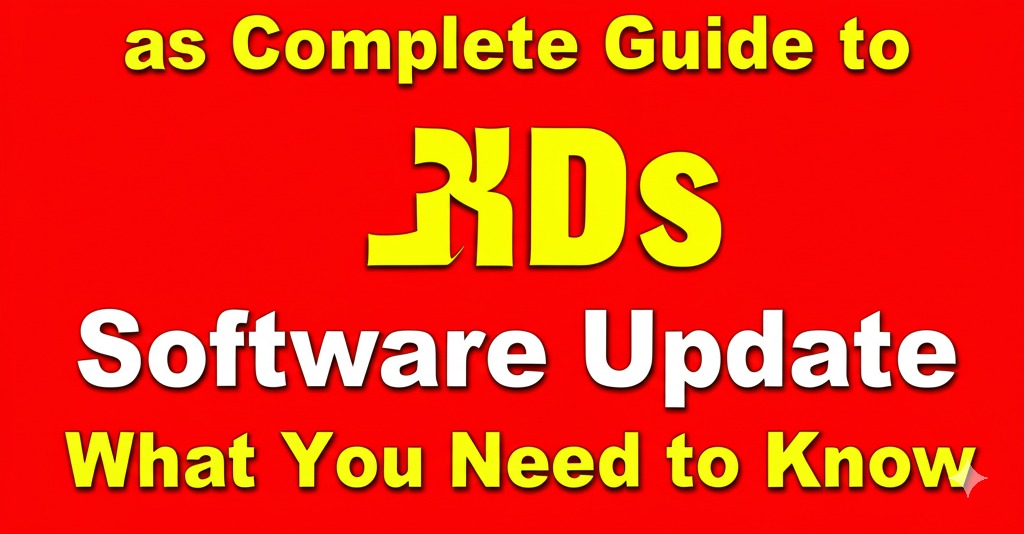 3ds software update