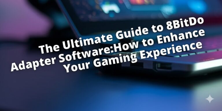 8bitdo adapater software