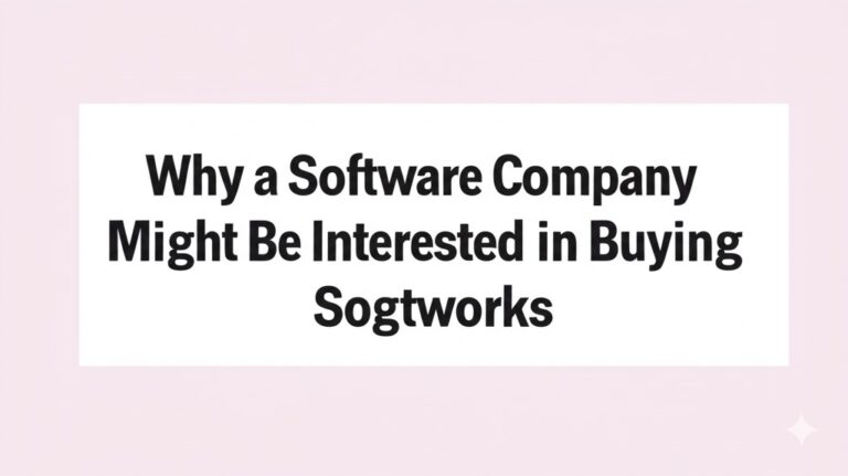 a software company is interested in buying sogtworks