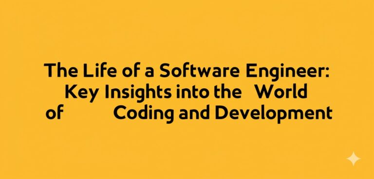 about a software engineer